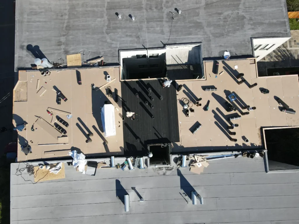 Roofing Work in Progress