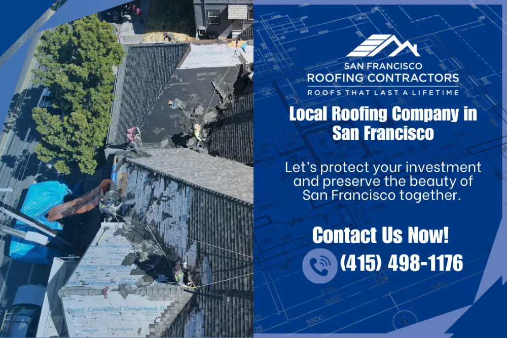 Professional roof installation by trusted San Francisco contractors