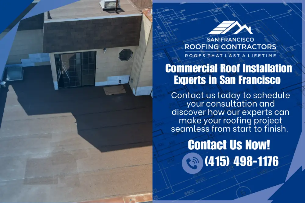 Commercial roof installation experts in San Francisco offering professional services