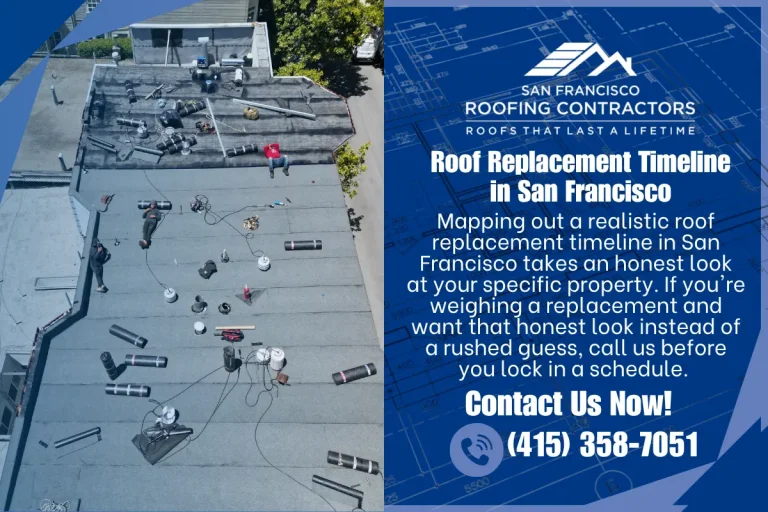 Roof replacement in progress